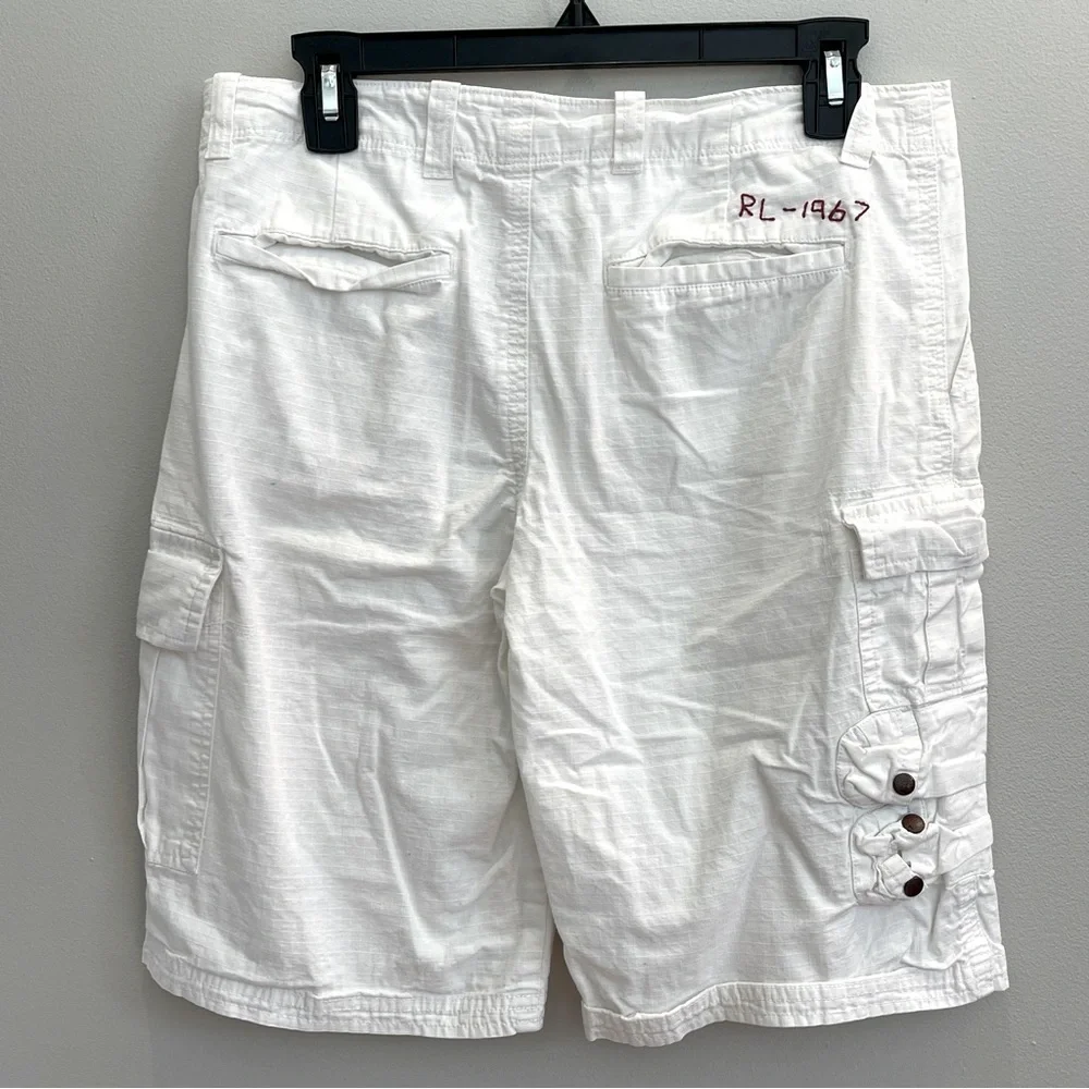Polo Ralph Lauren Shorts Kids 18 White Cargo Chino White Shorts
